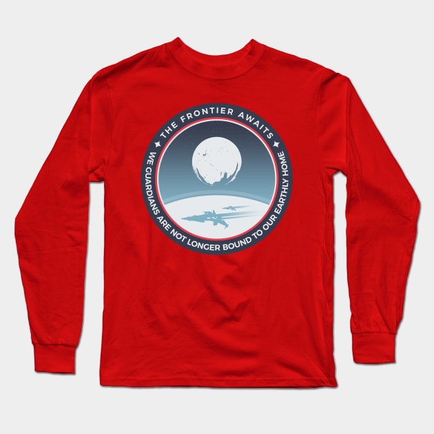 The Frontier Awaits Long Sleeve T-Shirt by ageofglitch